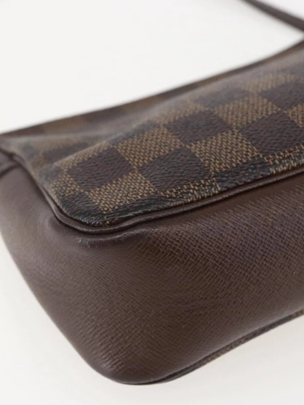 LOUIS VUITTON Damier Ebene Trousse Makeup Pouch N51982 LV Auth 159468 - Picture 5 of 16